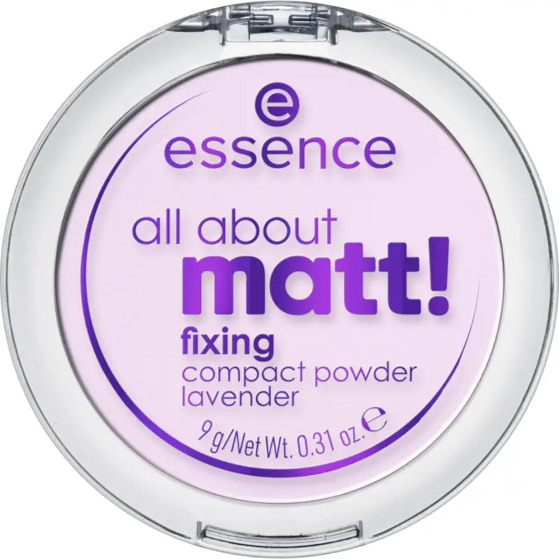 Essence All About Matt! Lavender Setting Compact Powder, 9 g