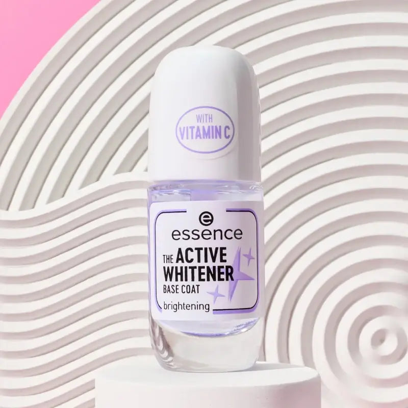 Essence The Active Whitener Nail Whitening Base Coat , 8 ml