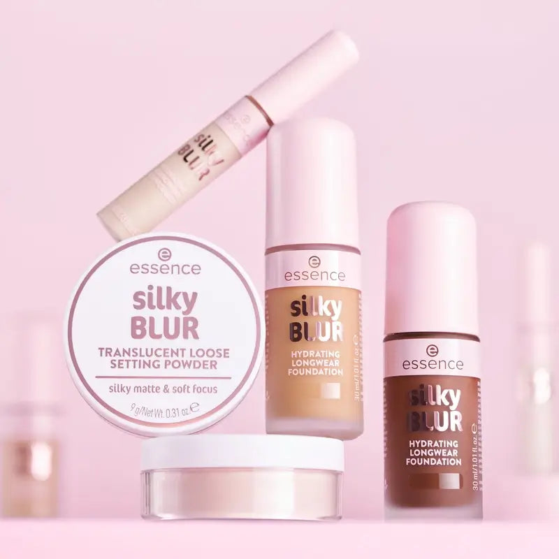 Essence Silky Blur Long Lasting Moisturising Foundation 100, 30 ml