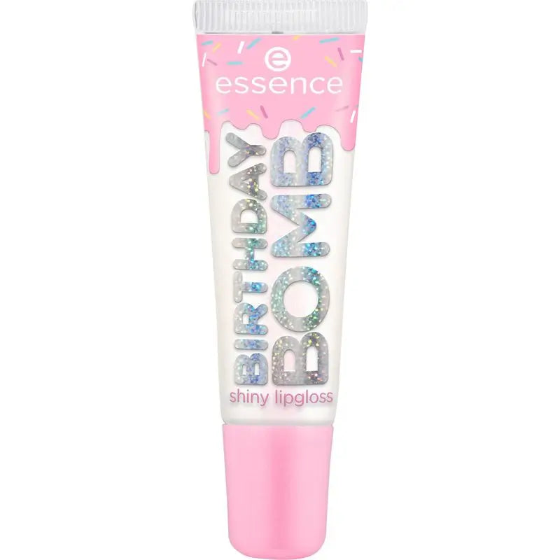 Essence Birthday Bomb Lip Gloss Clear, 10 ml