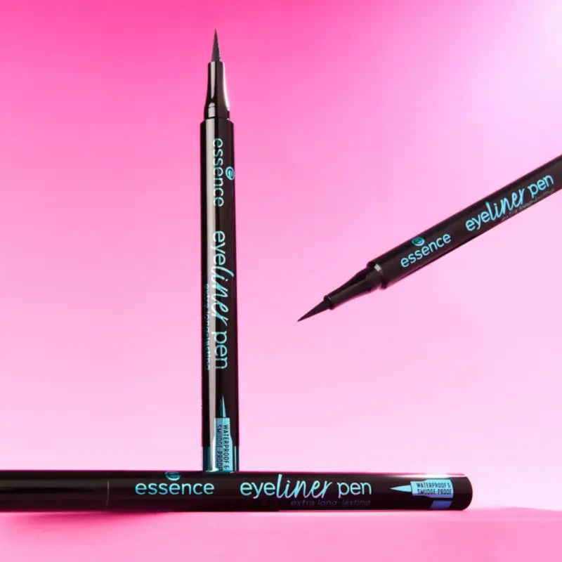 Essence Long-Lasting Waterproof & Smudge-Proof Eyeliner Pen 01, 1.2 ml