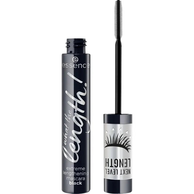Essence Black Mascara What The Length! Extreme Lengthening 01, 10 ml