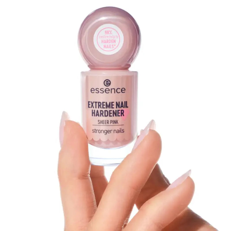 Essence Extreme Nail Hardener, Sheer Pink, 8 ml