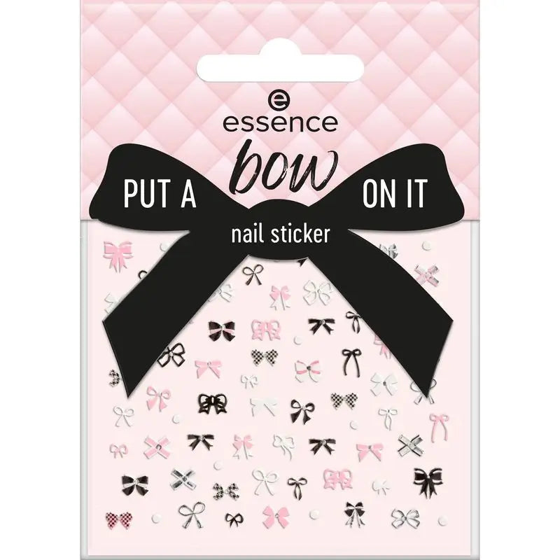 Essence Nail Stickers Put A Bow On It , 75 pc