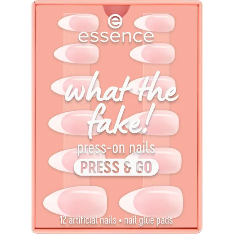Essence What The Fake! Press & Go 01 False Nails, 12 items