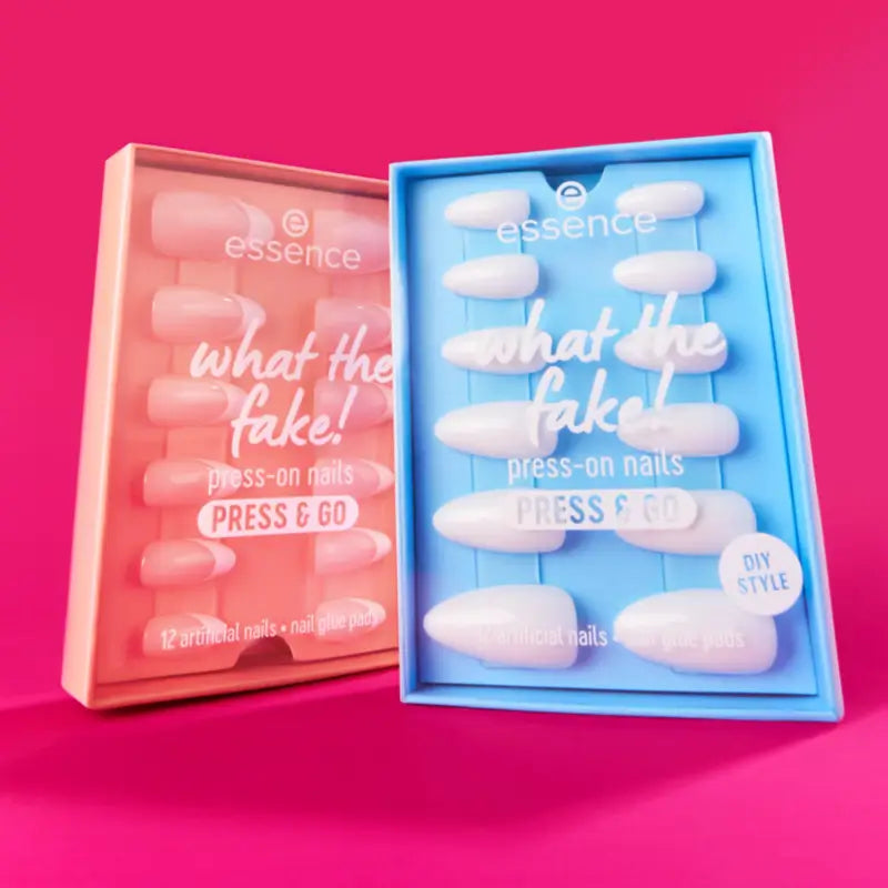 Essence What The Fake! Press & Go 02 False Nails, 12 items