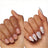 Essence Manicure Set With False Nails What The Fake! Press-On Nails 01 , 28 pieces