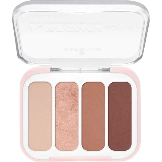 Essence Mini Eyeshadow Palette: The Brown Edition, 3.6 g