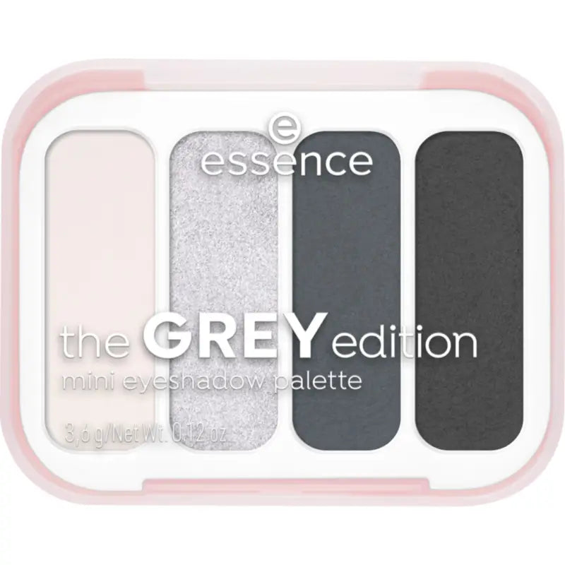 Essence Mini Eyeshadow Palette: The Grey Edition, 3.6 g