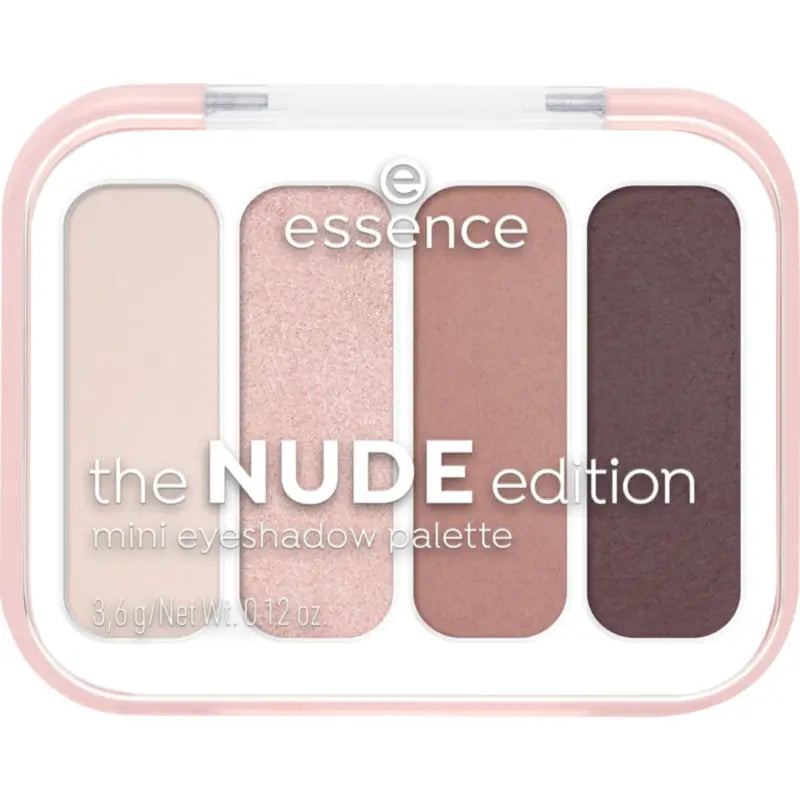 Essence Mini Eyeshadow Palette: The Nude Edition, 3.6 g
