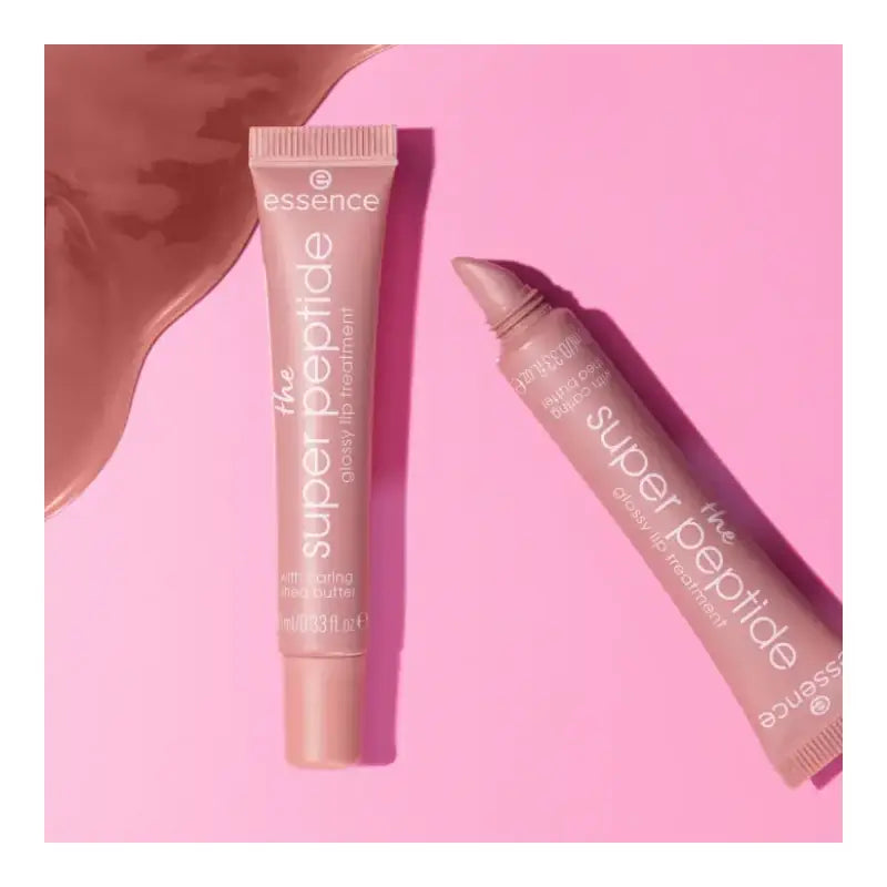 Essence The Super Peptide Glossy Lip Treatment + Pouch Set 01