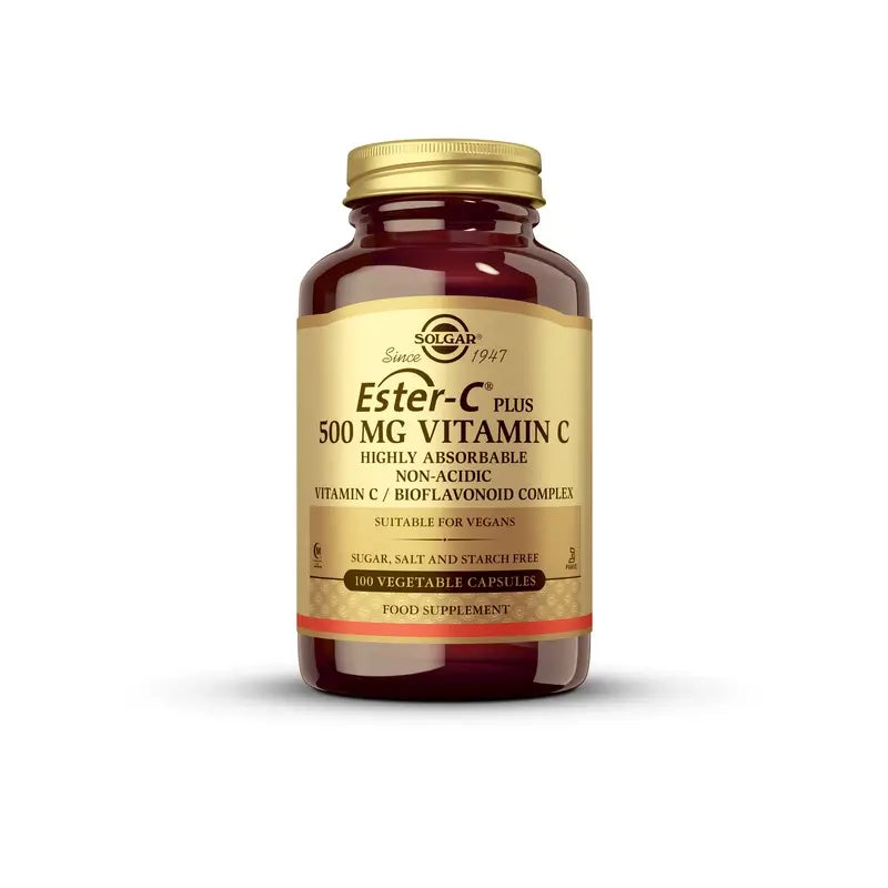 Solgar Ester-C Plus 500mg, 100 Capsules