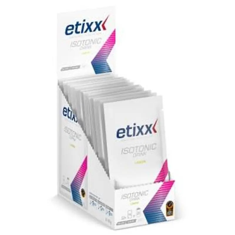 Etixx Isotonic Powder Lemon 12Sbrs.