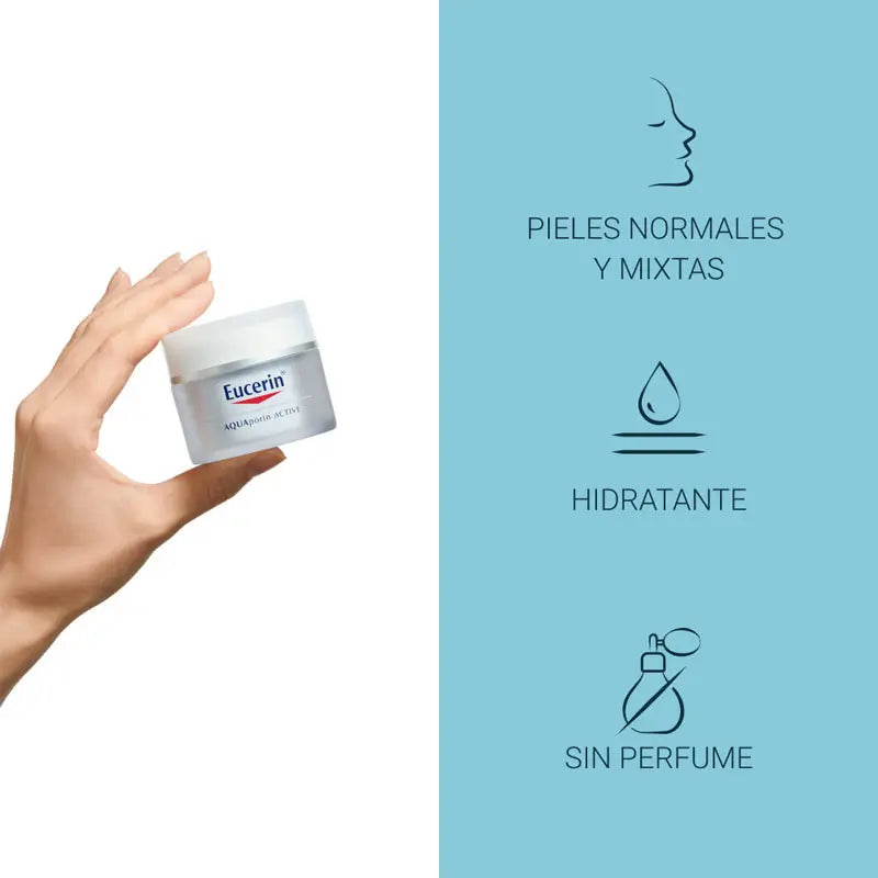 Eucerin Aquaporin Active for Combination Skin, 50 ml