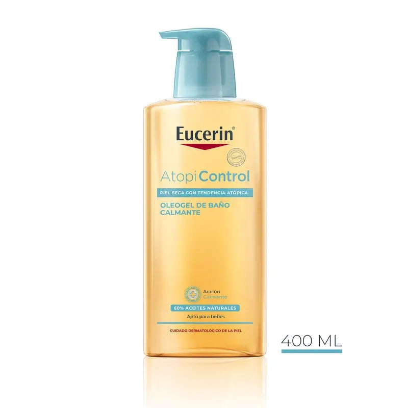 Eucerin Atopicontrol Oleogel Bath & Shower Gel, 400 ml