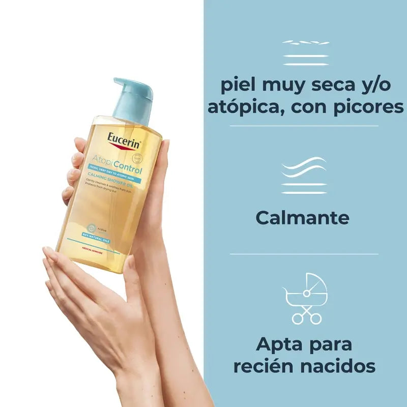 Eucerin Atopicontrol Oleogel Bath & Shower Gel, 400 ml
