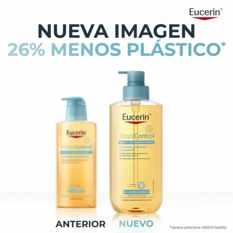 Eucerin Atopicontrol Oleogel Bath & Shower Gel, 400 ml