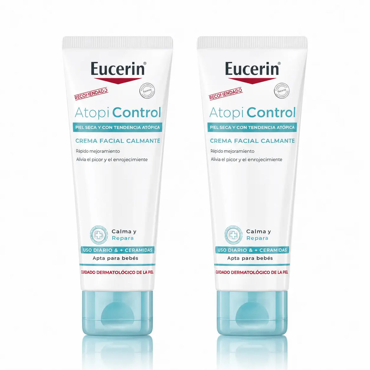 Eucerin Atopicontrol Face Cream, 50ml, pack 2