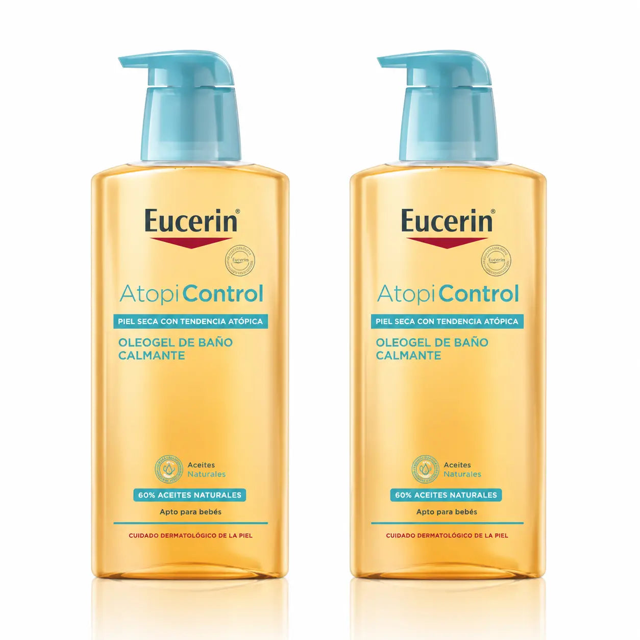 Eucerin Atopicontrol Bath Oleogel, 400ml, pack 2