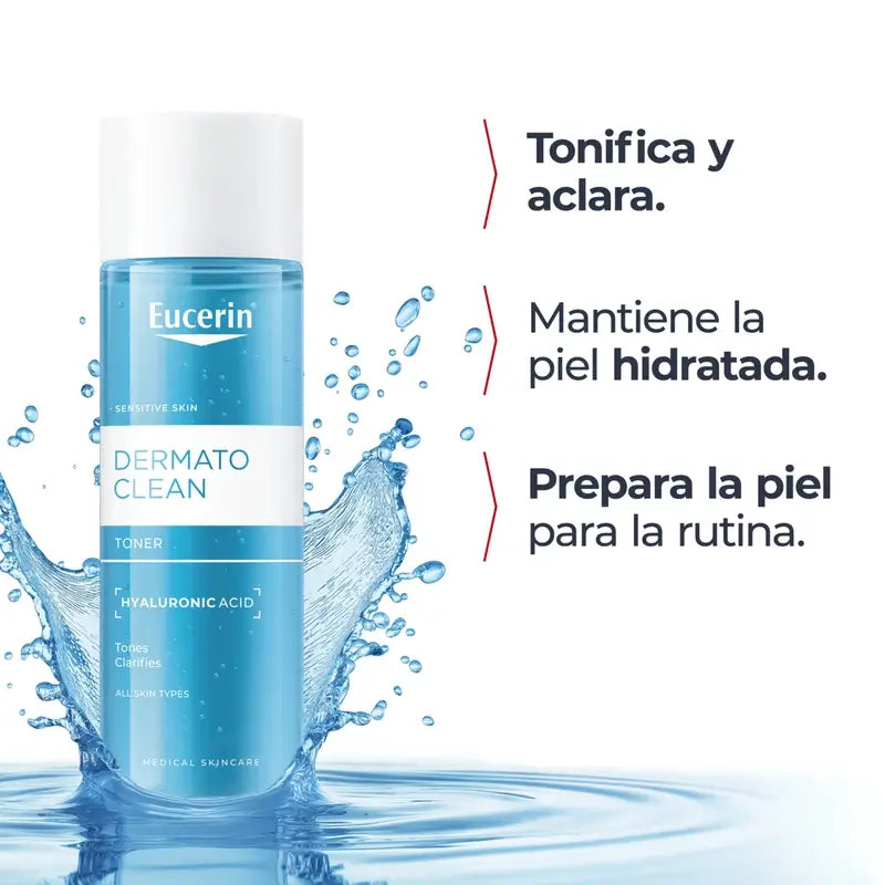 Eucerin Dermatoclean Facial Toner, 200 ml