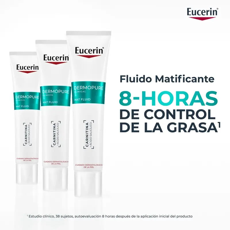 Eucerin Dermopure Mattifying Moisturising Face Fluid, 50 ml