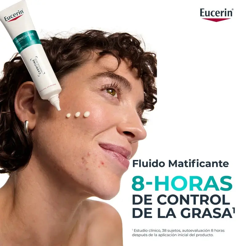 Eucerin Dermopure Mattifying Moisturising Face Fluid, 50 ml