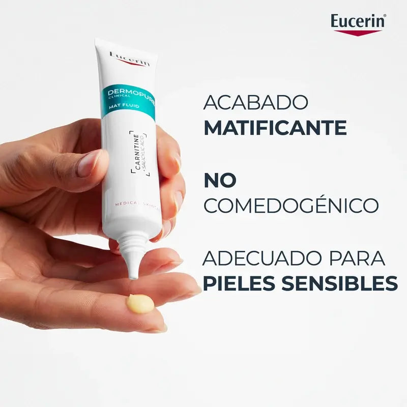 Eucerin Dermopure Mattifying Moisturising Face Fluid, 50 ml