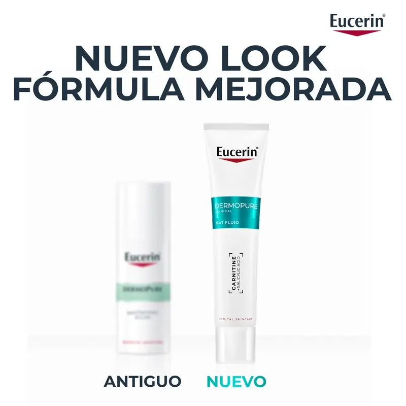 Eucerin Dermopure Mattifying Moisturising Face Fluid, 50 ml
