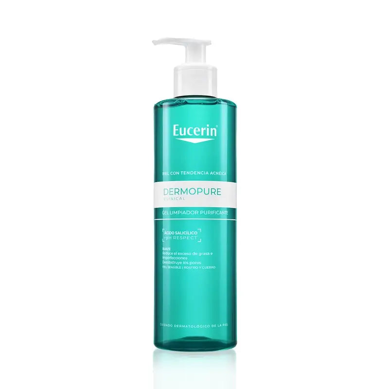 Eucerin Dermopure Cleansing Gel, 400 ml