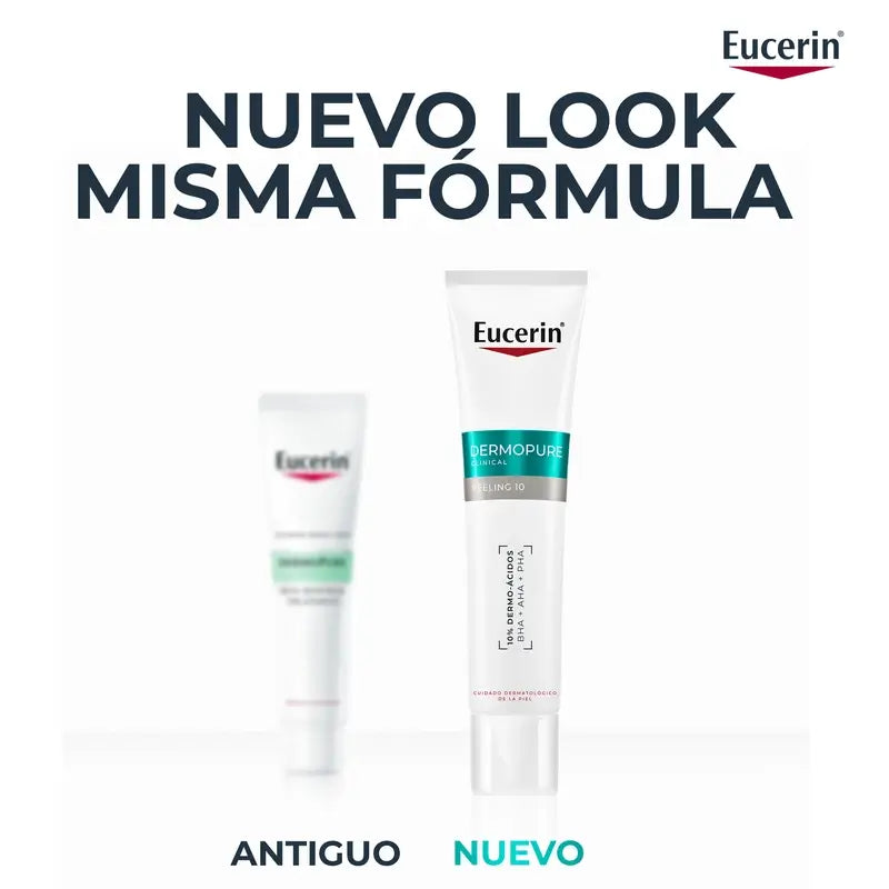 Eucerin Dermopure Peeling 10% Hydroxy Acids, 40 ml