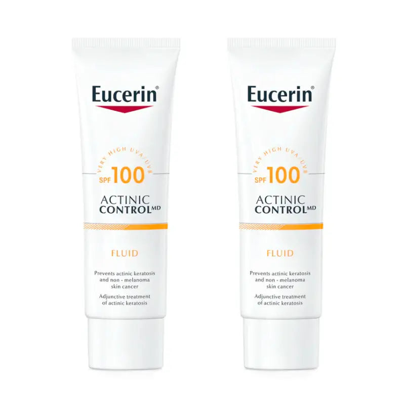 Eucerin Duplo Solar Actinic Control Md Fluid Spf 100, 2 x 80 Ml