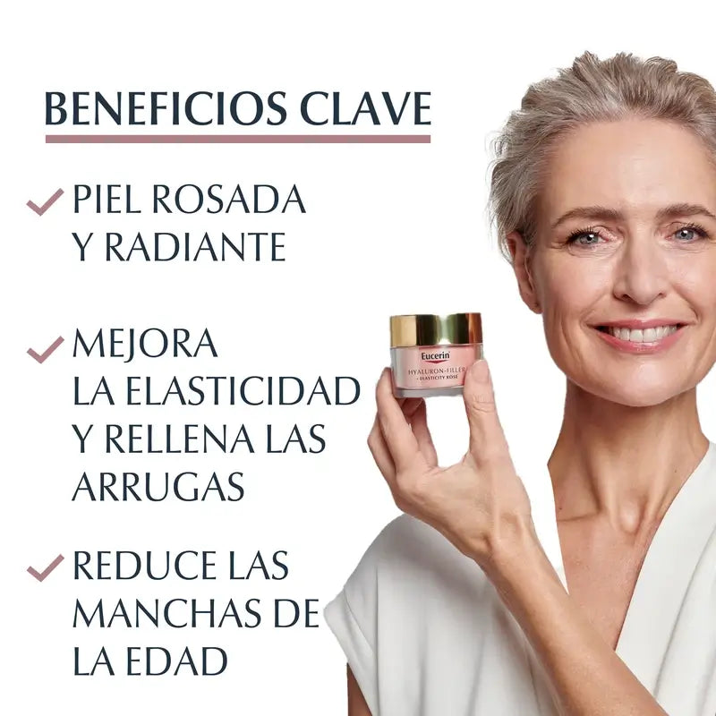 Eucerin Hyaluron Filler + Elasticity Rosé Day Cream SPF30 50 ml