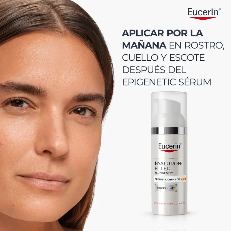 Eucerin Hyaluron-Filler + Longevity Epigenetic Day Cream SPF 30, 50 ml