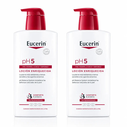 Eucerin Ph5 Enriched Lotion, 1000ml, pack 2