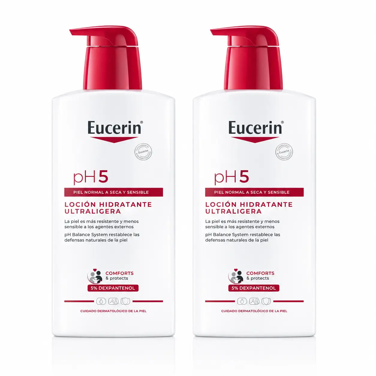 Eucerin Ph5 Ultralight Lotion, 1000ml, pack 2