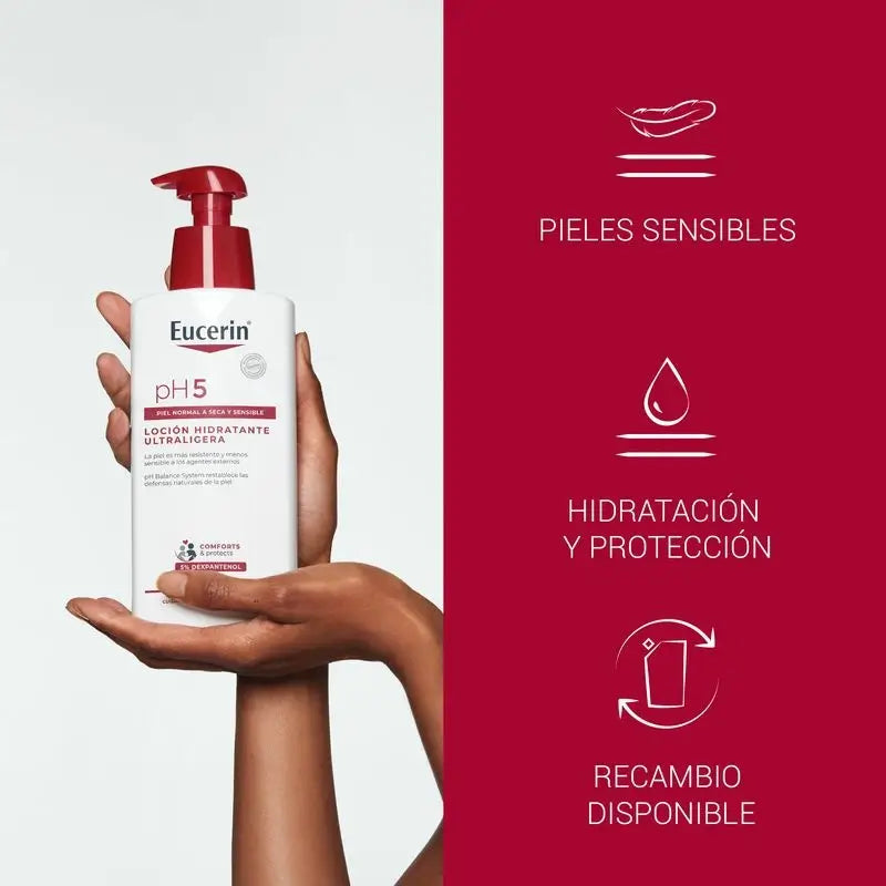 Eucerin Ph5 Ultra Light Lotion, 400 ml