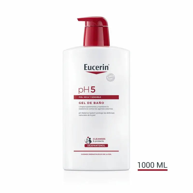 Eucerin Ph5 Body Wash, 1000 ml