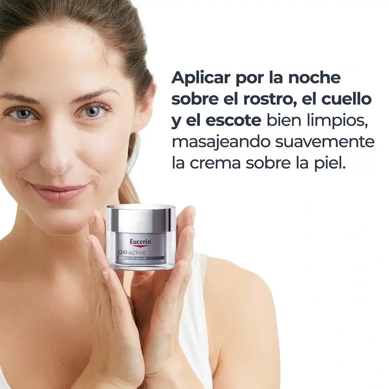 Eucerin Q10 Active Night Cream, 50 ml