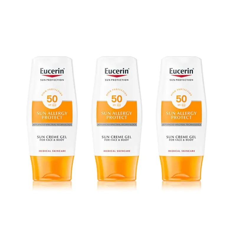 Eucerin Allergy Sun Gel Creme Allergy, 3X150 Ml