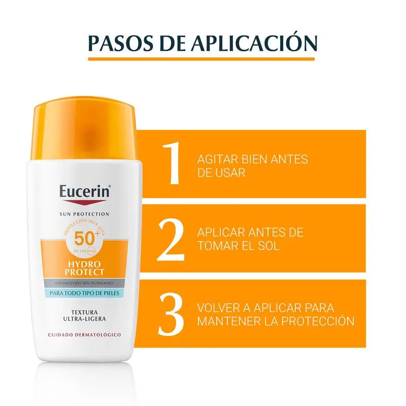 Eucerin Solar Face Hydro Protect Fluid SPF50+ , 50 ml