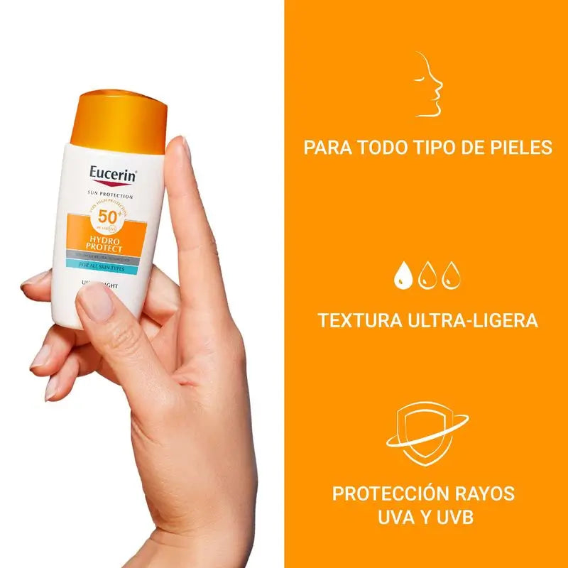 Eucerin Solar Face Hydro Protect Fluid SPF50+ , 50 ml