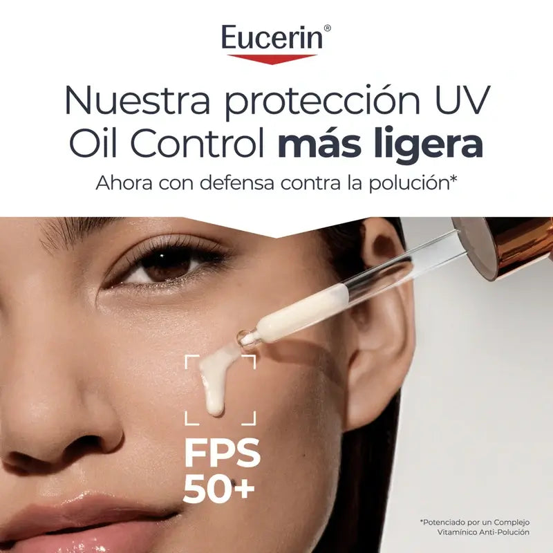 Eucerin Sun Face Oil Control Uv Serum Spf50+ , 30 ml