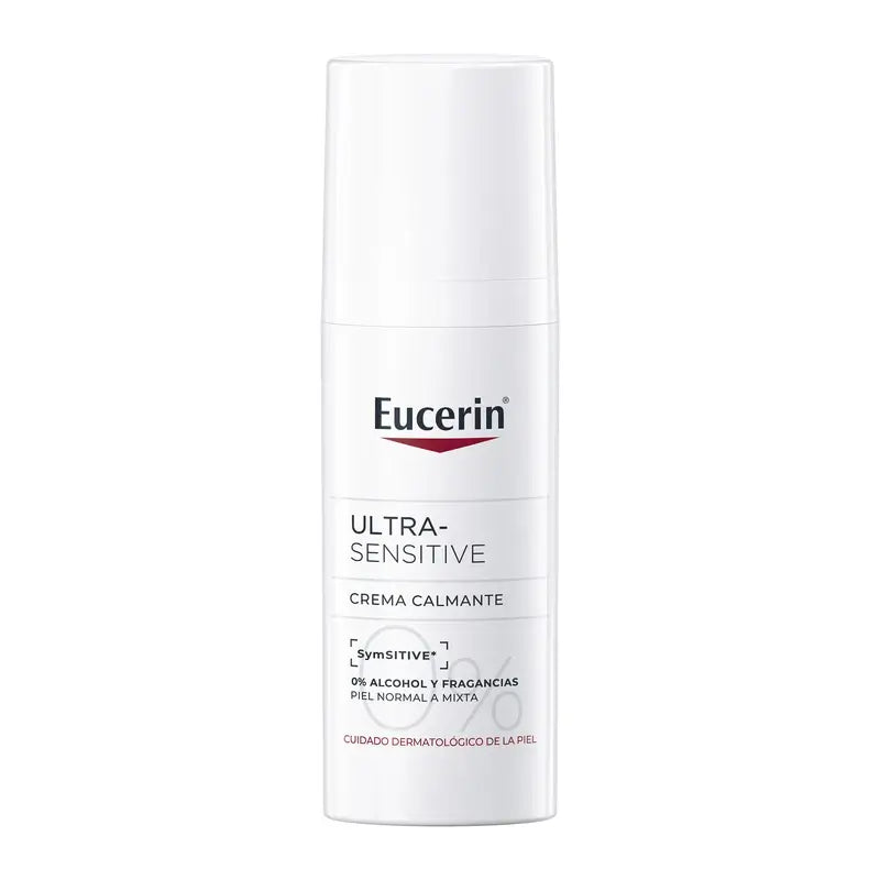 Eucerin Ultra-Sensitive Soothing Cream for Normal to Combination Skin, 50 ml