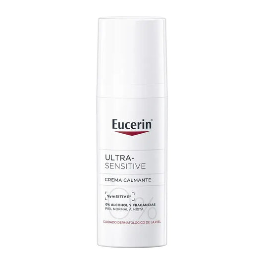 Eucerin Ultra-Sensitive Soothing Cream for Normal to Combination Skin, 50 ml