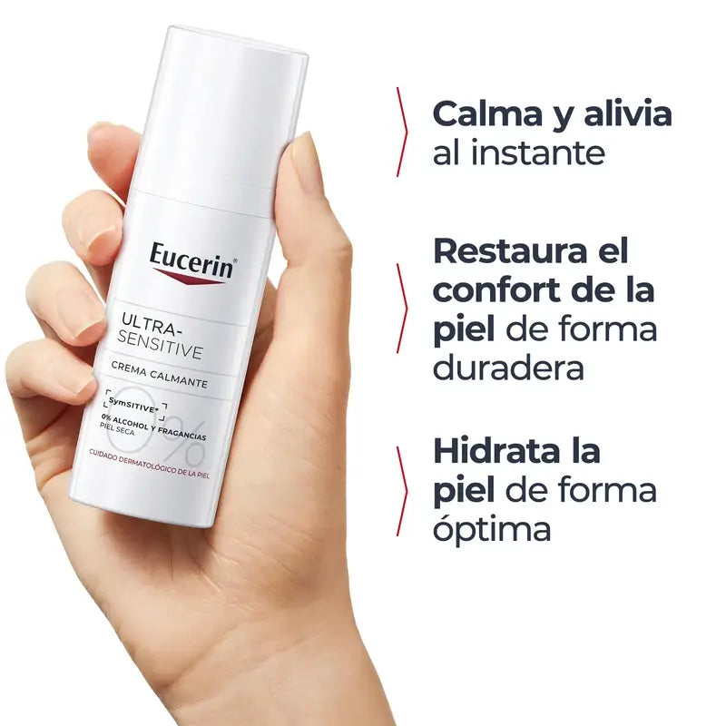 Eucerin Ultra-Sensitive Soothing Cream for Dry Skin, 50 ml