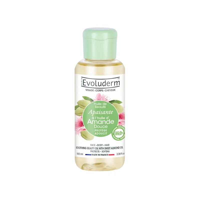 Evoluderm Beauty Oil With Sweet Almond Oil, 100 ml