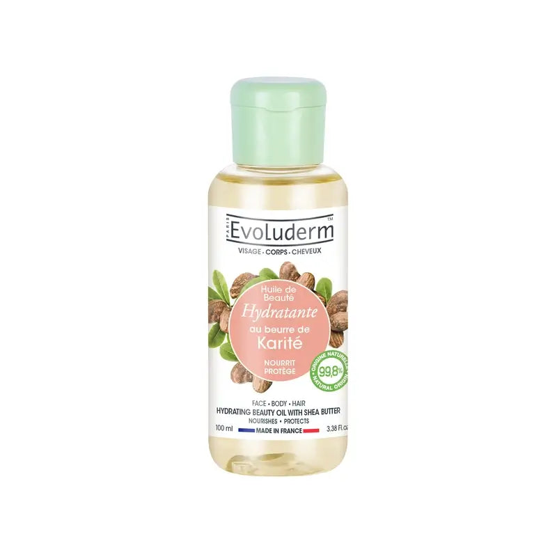 Evoluderm Beauty Oil With Shea Butter, 100 ml