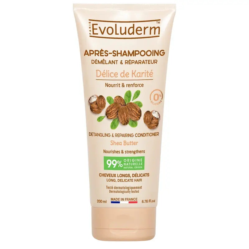 Evoluderm Shea Butter Conditioner, 200 ml