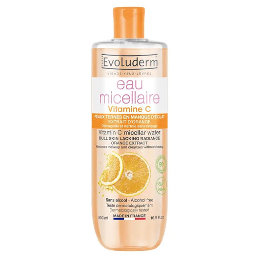 Evoluderm Vitamin C Micellar Water, 500 ml