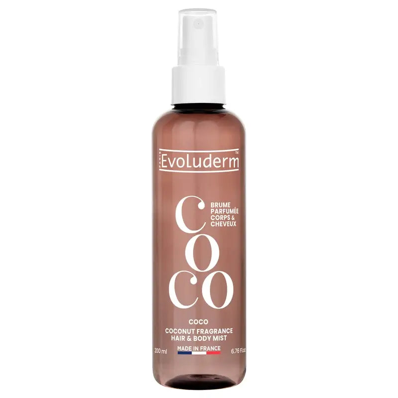 Evoluderm Body Mist Coconut, 200 ml